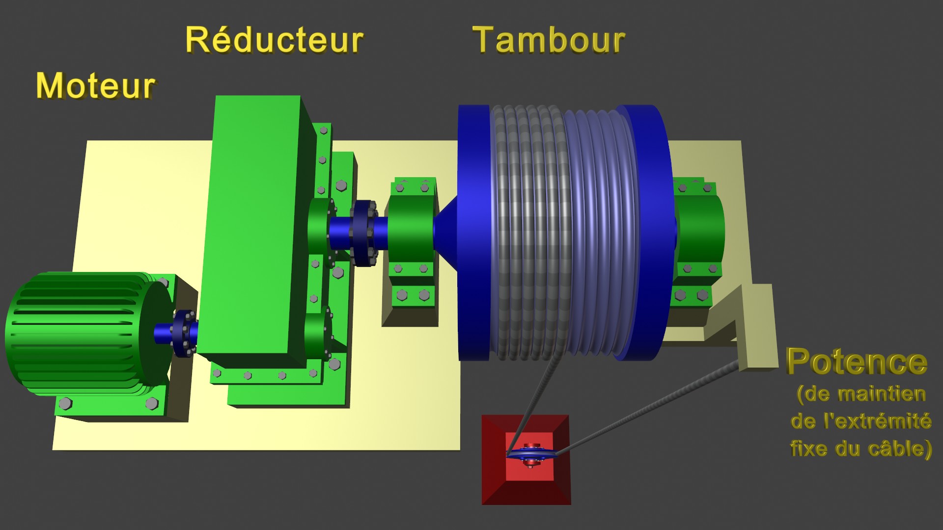 Lifting Winch - Treuil de levage preview image 1